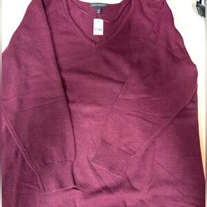 New VNeck woman’s sweater